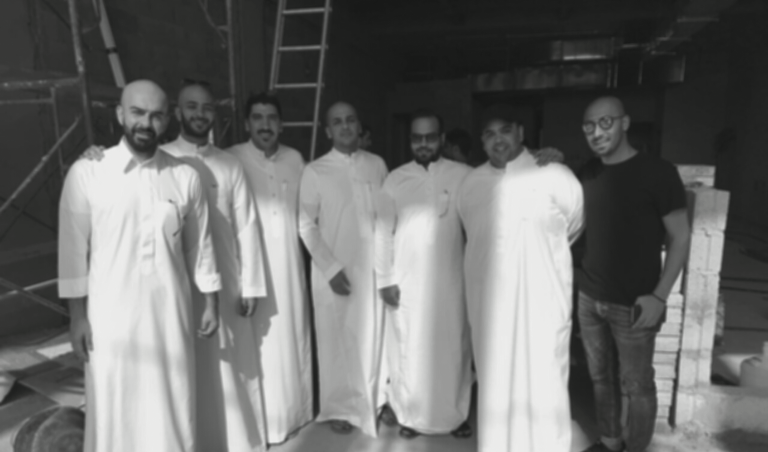 The Pillars team on site